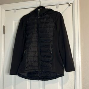Black Gerry Jacket. Size medium. Great for layering!